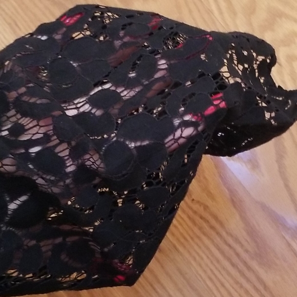 Black lace dress‎ charming Charlie lg - Picture 10 of 12